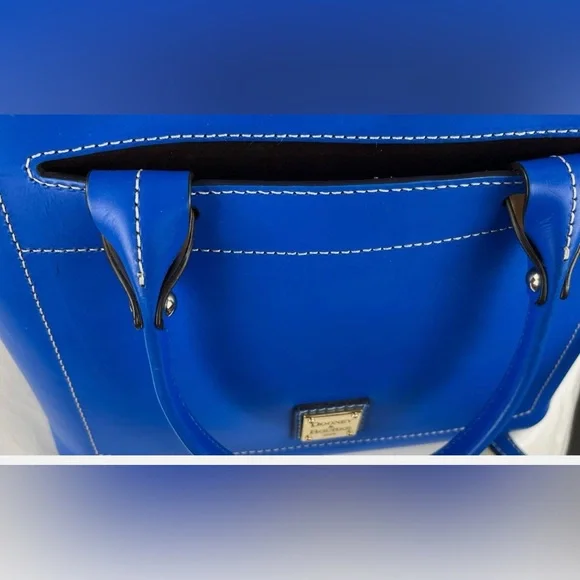 ❤️LIKE NEW DOONEY & BOURKE SATCHEL. COBALT BLUE - Picture 6 of 9